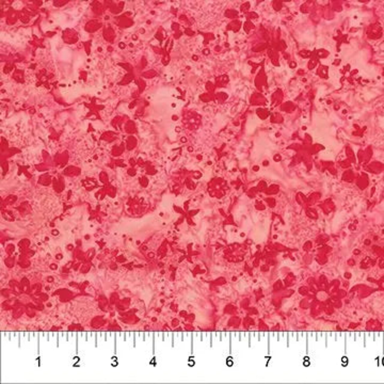 Banyan 80633-24 - Rose Parade Circles Raspberry 45" Fabric Per Yard
